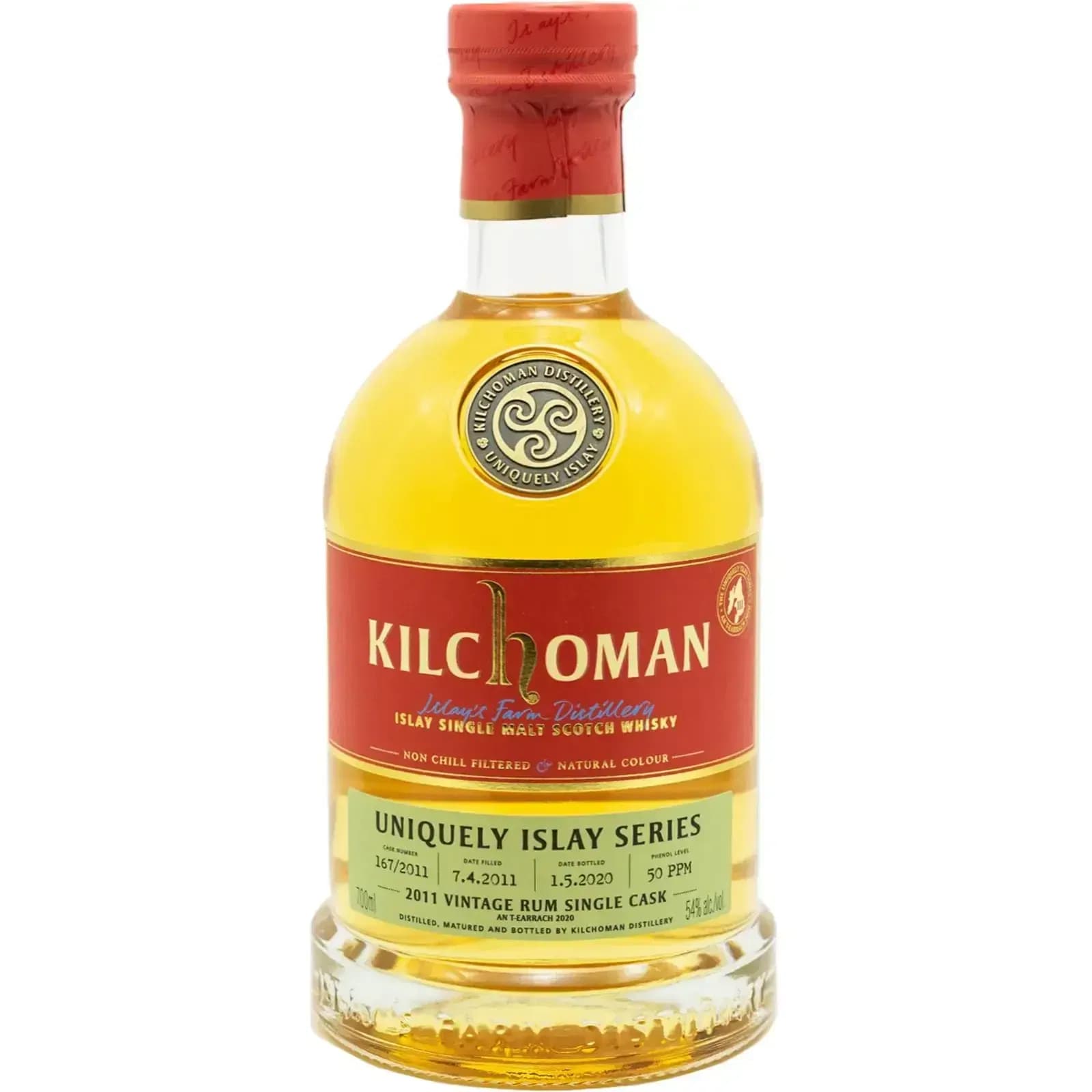 Kilchoman 2011 An T-Earrach 2020 Cask Nr.167/2011