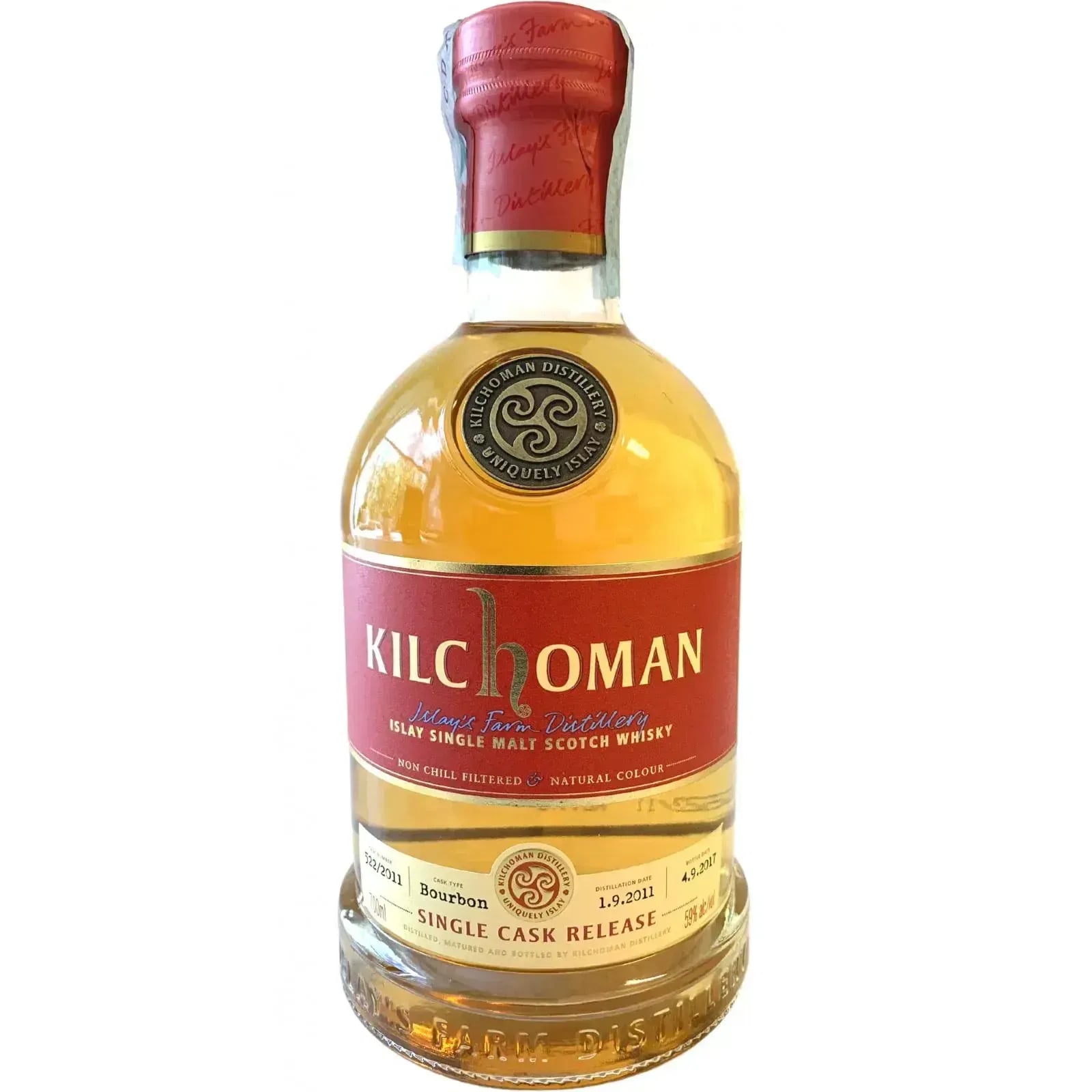 Kilchoman 2011 Cask Nr.522/2011