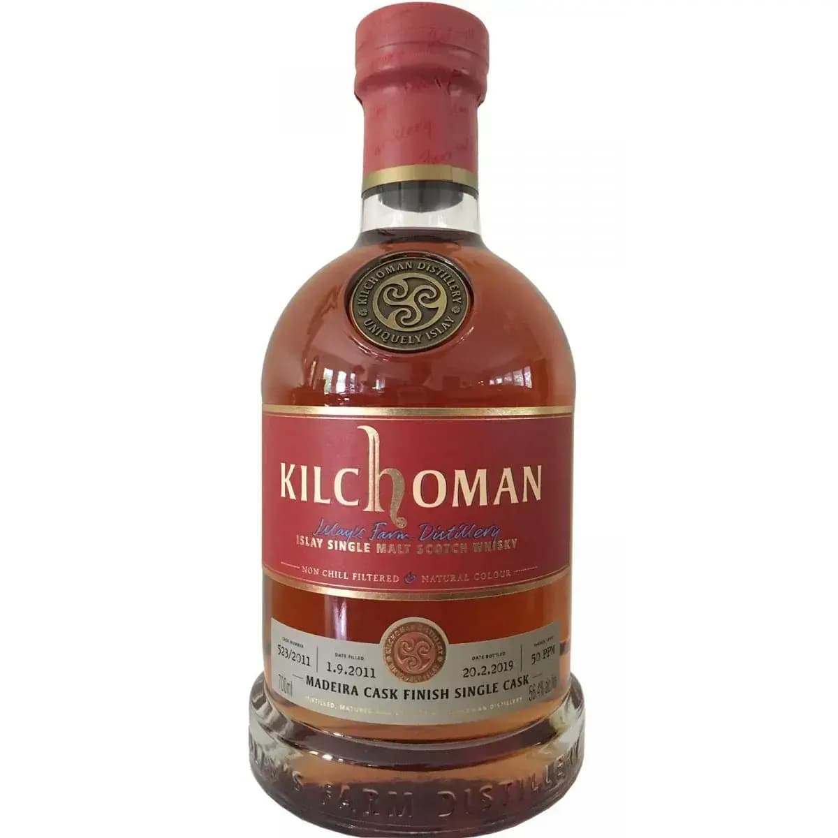 Kilchoman 2011 Madeira Cask Finish Single Cask Nr.523/2011