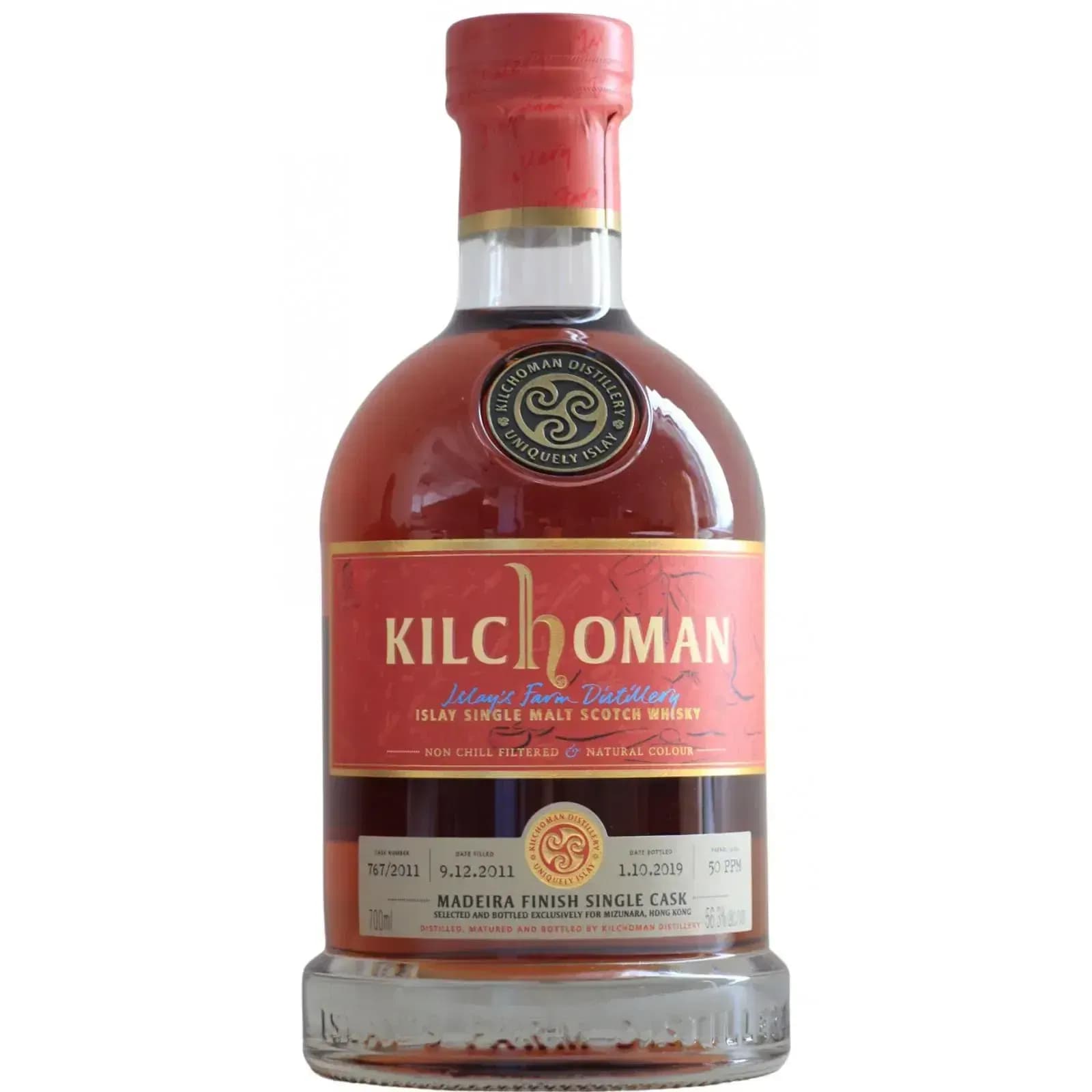 Kilchoman 2011 Madeira Finish Single Cask Nr.767/2011