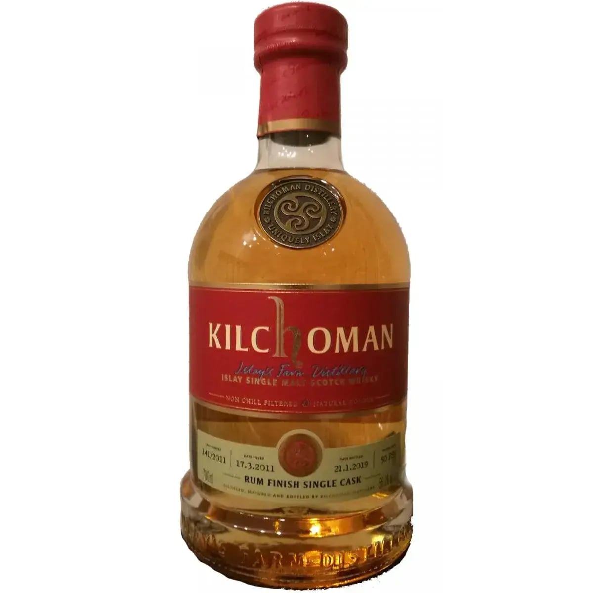 Kilchoman 2011 Rum Finish Single Cask Nr.141/2011