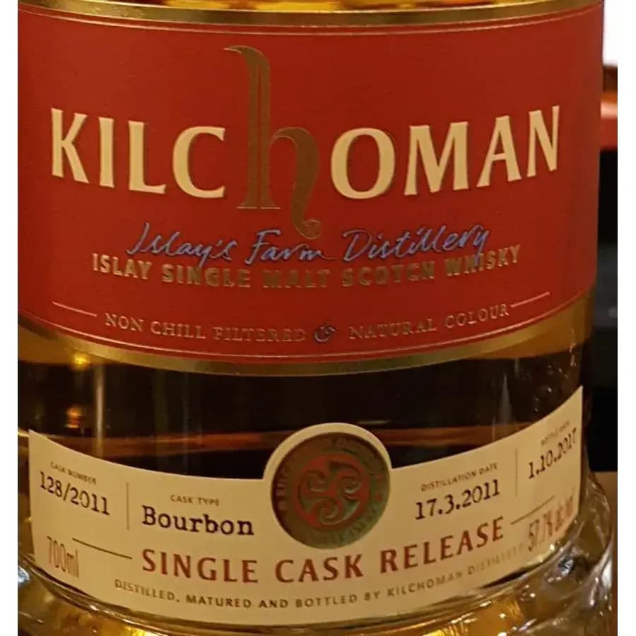 Kilchoman 2011 Single Cask Release Nr.128/2011