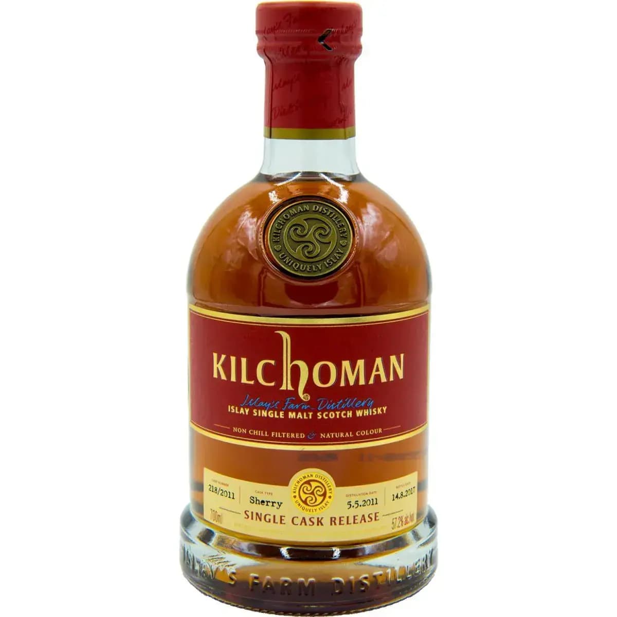 Kilchoman 2011 Single Cask Release Nr.218/2011