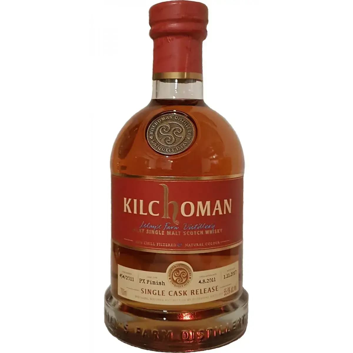 Kilchoman 2011 Single Cask Release Nr.454/2011