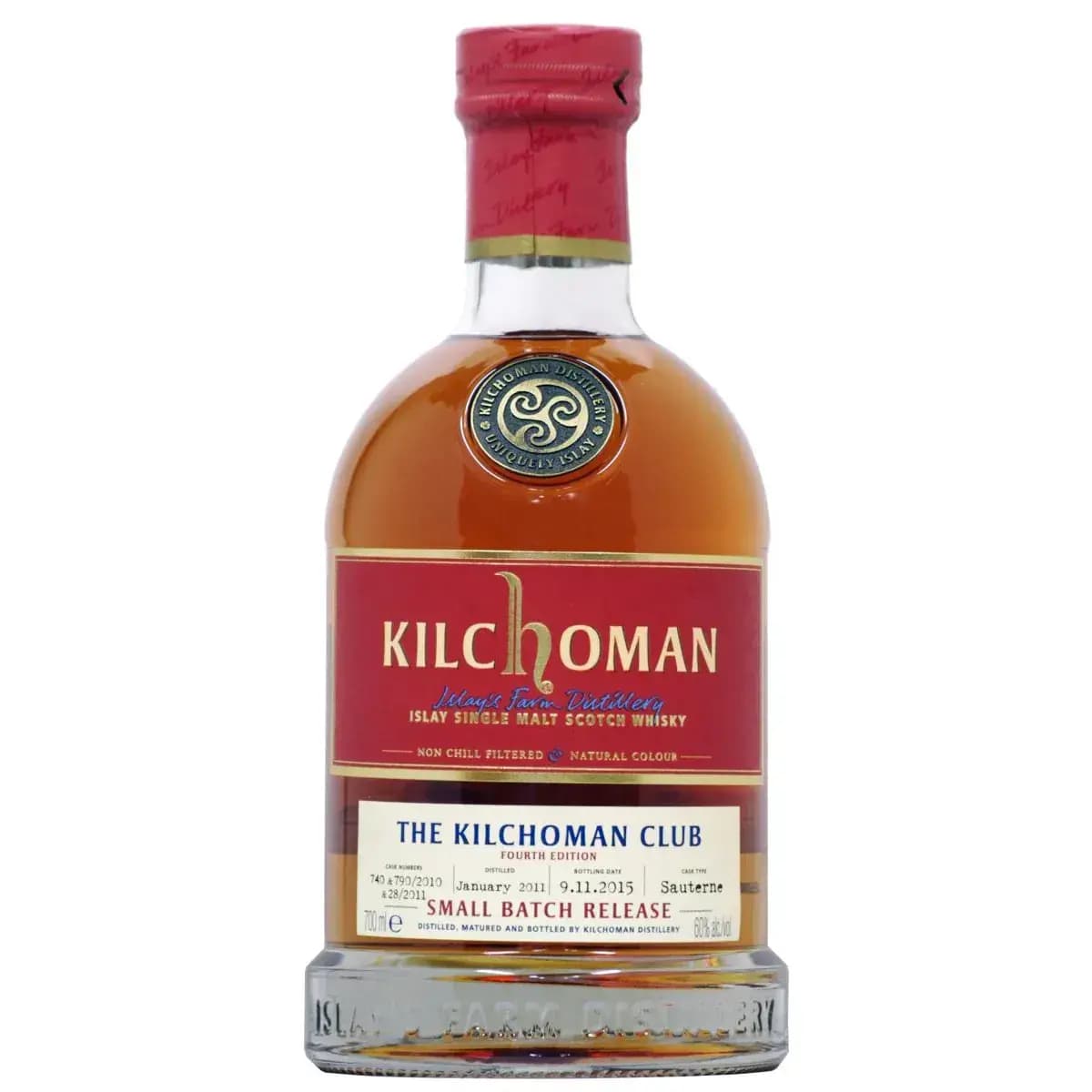 Kilchoman 2011 The Kilchoman Club - 4Th Edition Nr.740 + 790/2010 + 28/2011