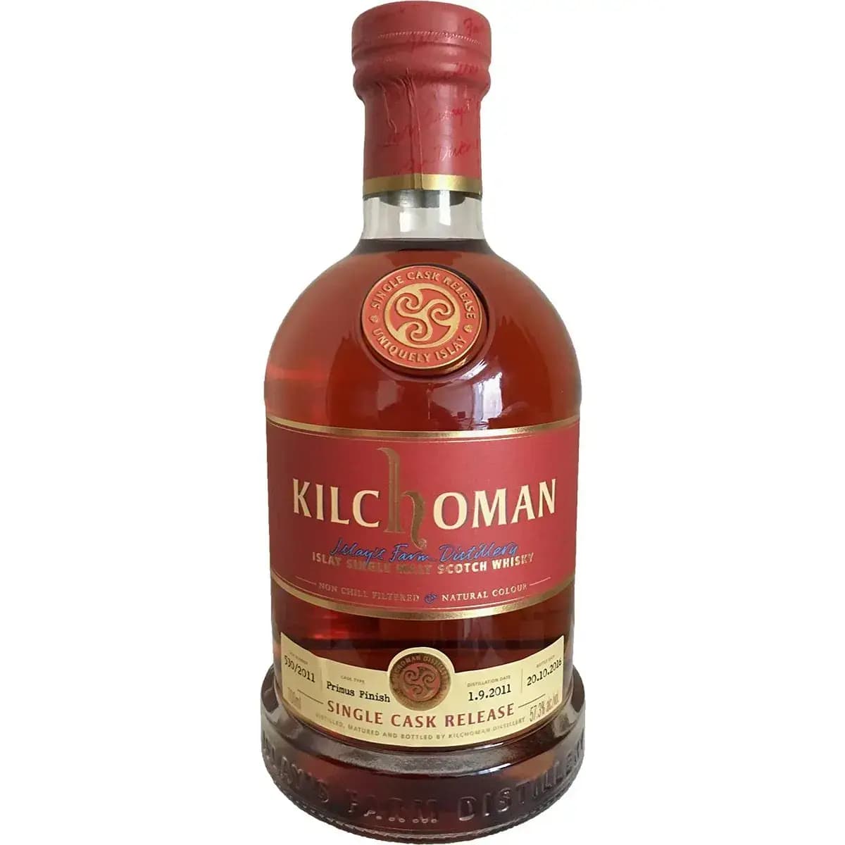 Kilchoman 2011 Two Isles Single Cask Release Nr.530/2011