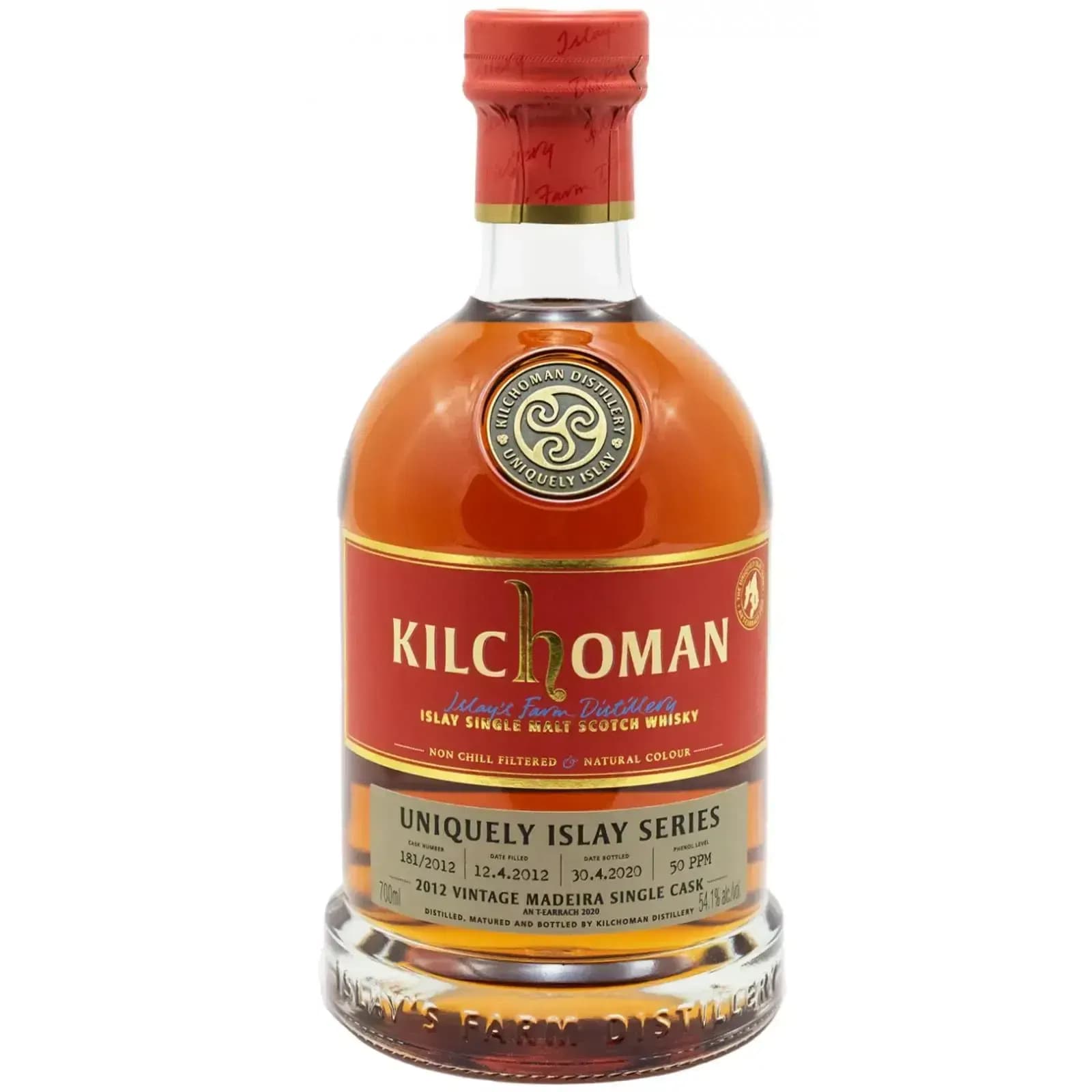 Kilchoman 2012 An T-Earrach 2020 Cask Nr.181/2012