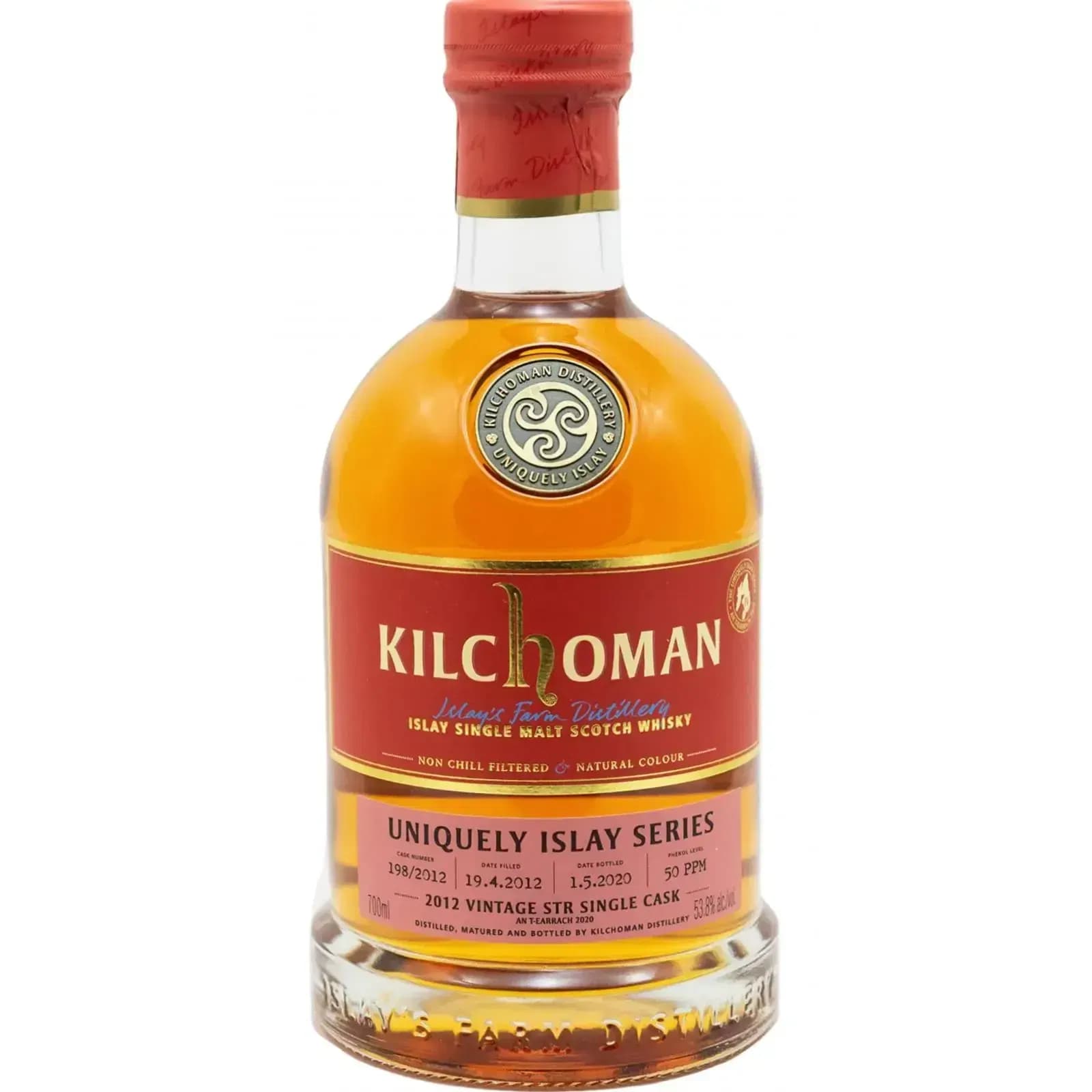 Kilchoman 2012 An T-Earrach 2020 Cask Nr.198/2012