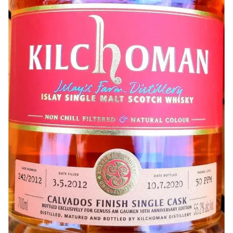 Kilchoman 2012 Calvados Finish Single Cask Nr.242/2012