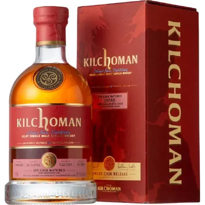 Kilchoman 2012 Japan Ambassador'S Cask Nr.154/2012