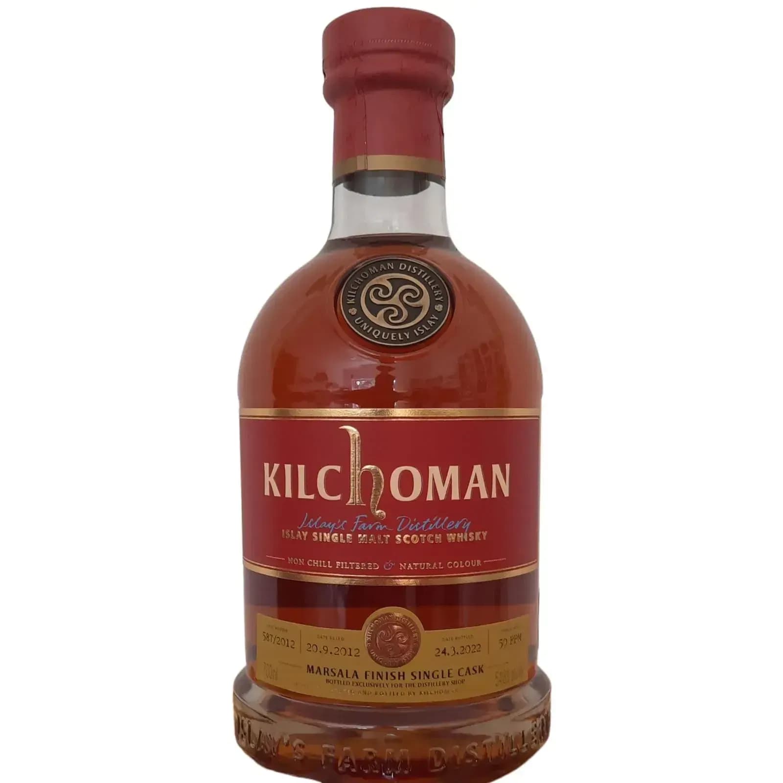 Kilchoman 2012 Single Cask Nr.587/2012