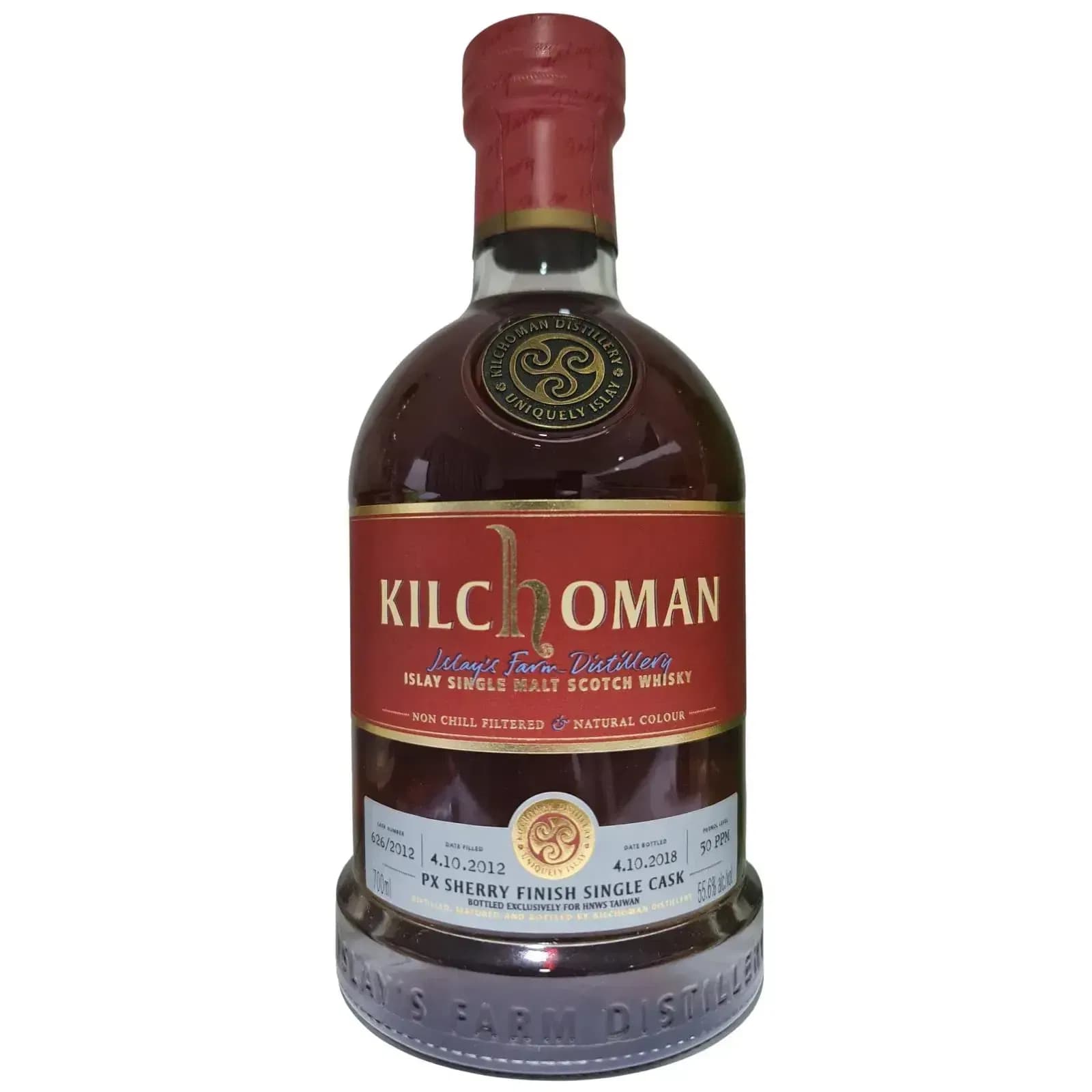 Kilchoman 2012 Single Cask Nr.626/2012