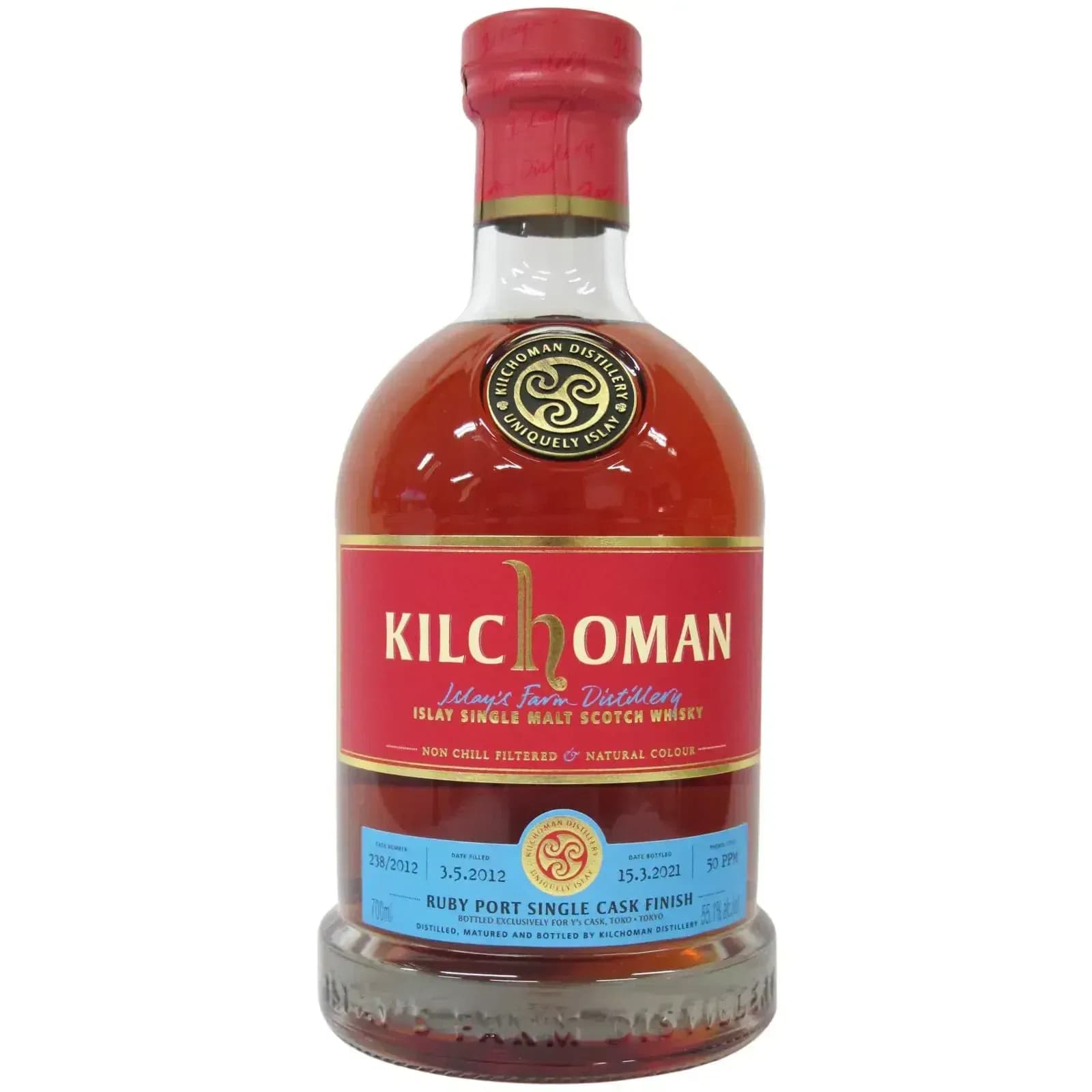 Kilchoman 2012 Single Cask Release Nr.238/2012