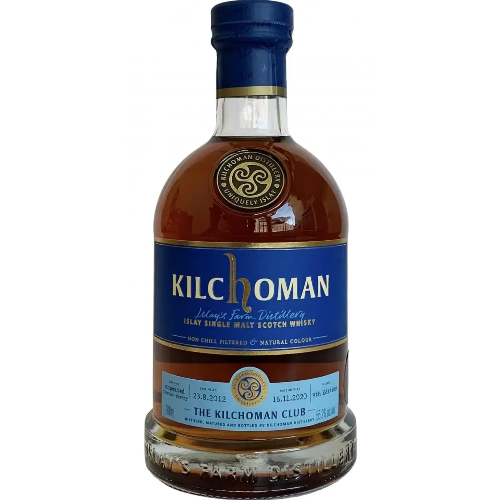 Kilchoman 2012 The Kilchoman Club - 9Th Edition Nr.548, 549, 550, 551/2012