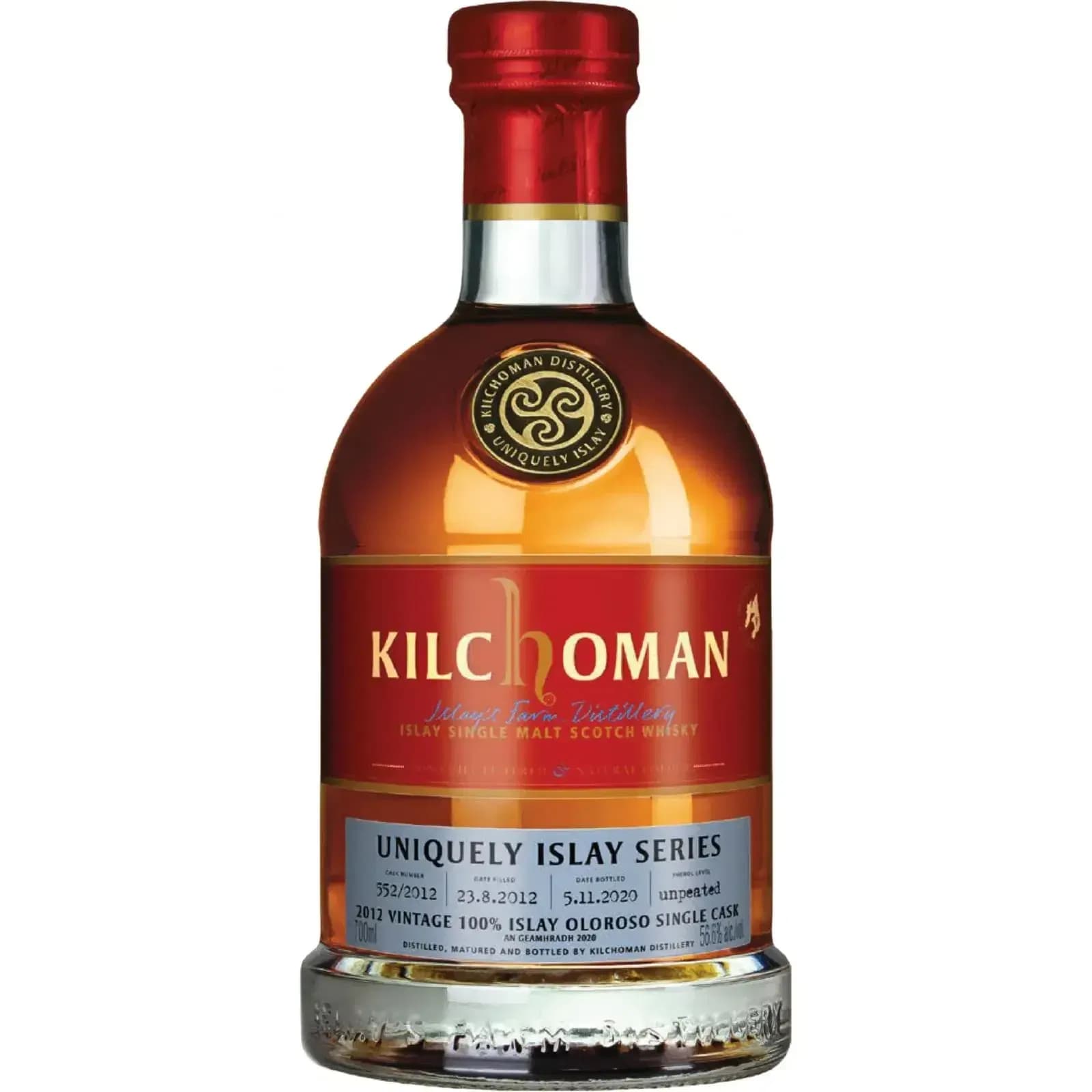 Kilchoman 2012 Uniquely Islay Series - An Geamhradh Cask Nr.552/2012