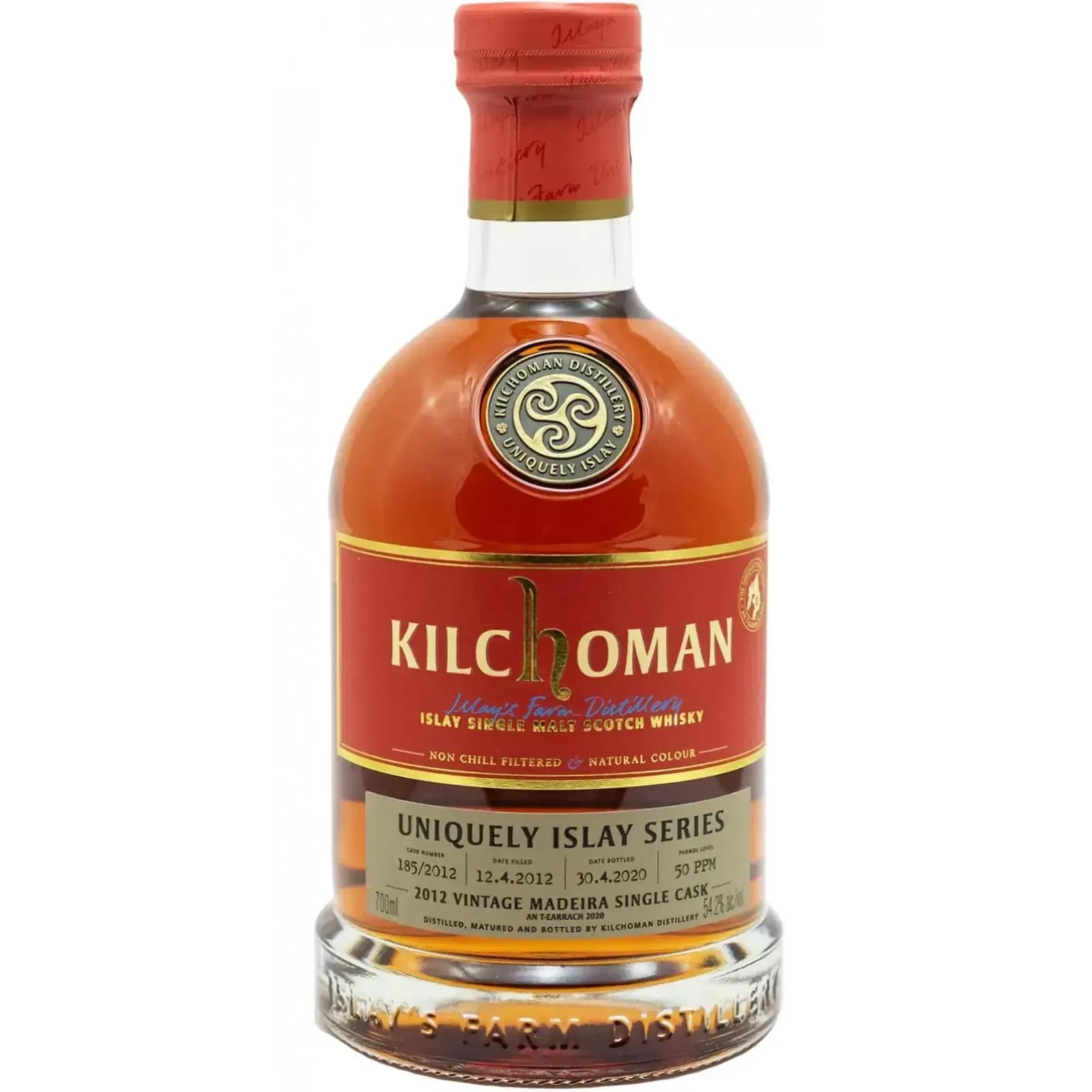 Kilchoman 2012 Uniquely Islay Series - An T-Earrach 2020 Cask Nr.185/2012