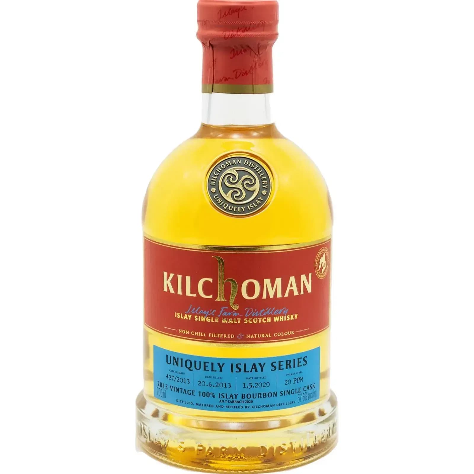 Kilchoman 2013 100 Islay An T-Earrach 2020 Cask Nr.427/2013