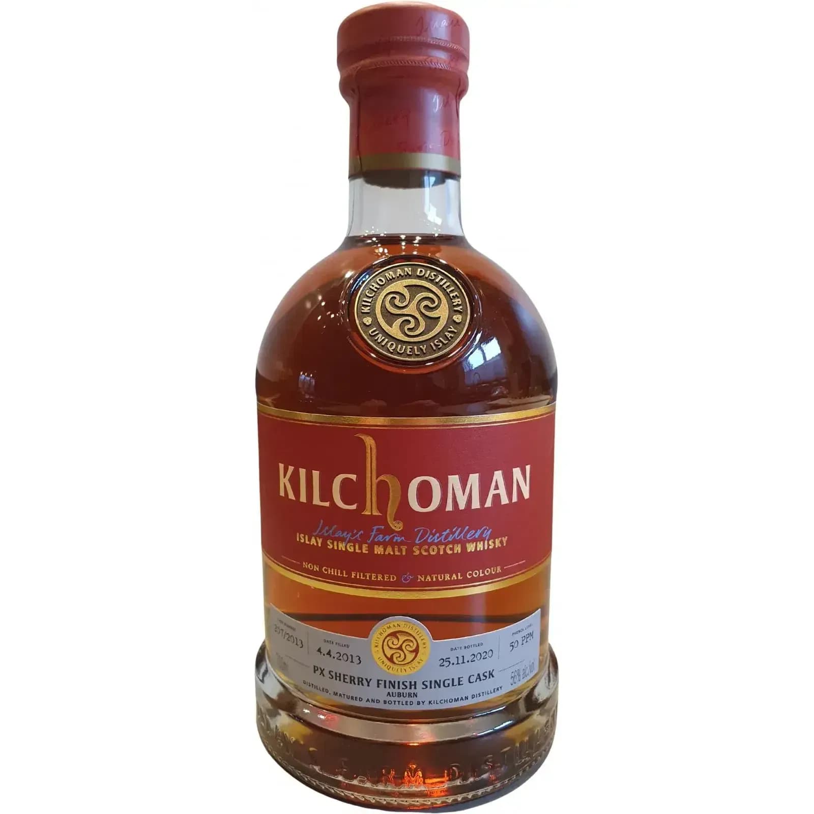 Kilchoman 2013 Auburn Single Cask Nr.207/2013