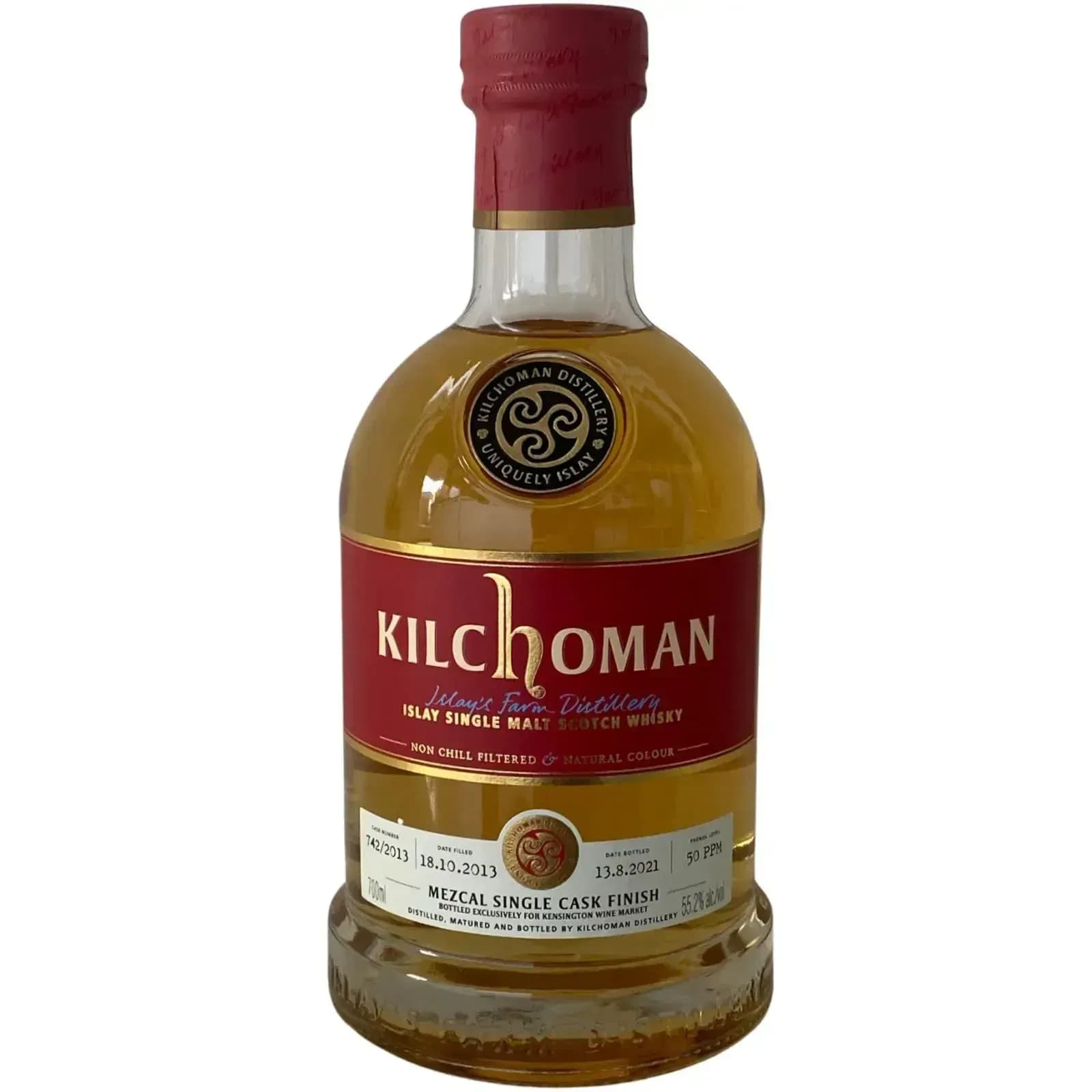 Kilchoman 2013 Mezcal Single Cask Finish Cask Nr.742/2013