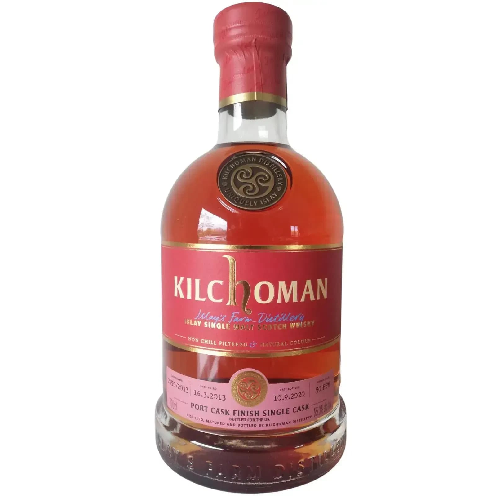 Kilchoman 2013 Port Cask Finish Single Cask Nr.2150/2013