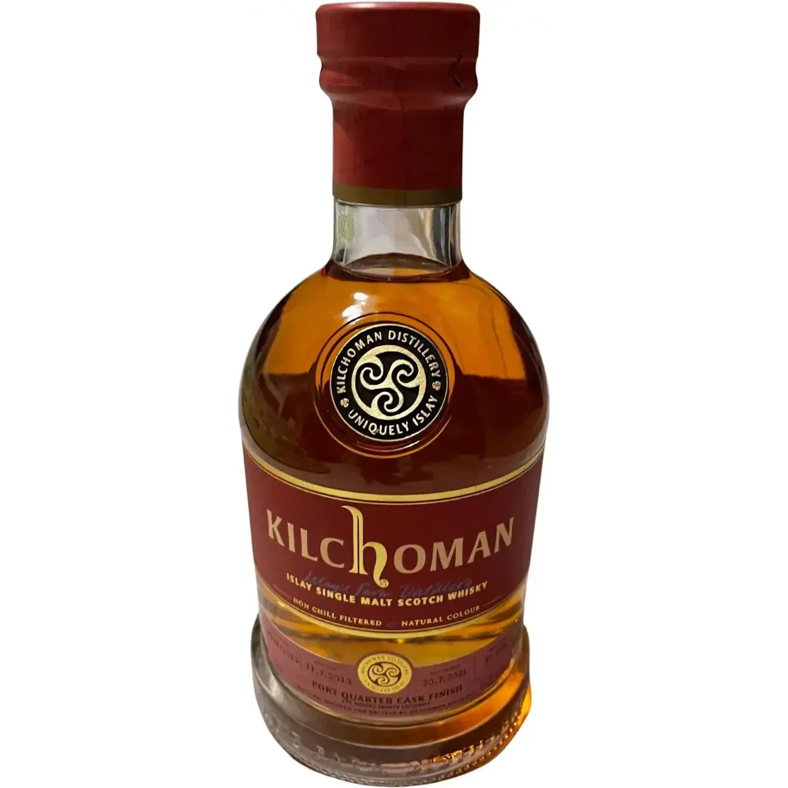Kilchoman 2013 Port Quarter Cask Finish Cask Nr.491B/2013