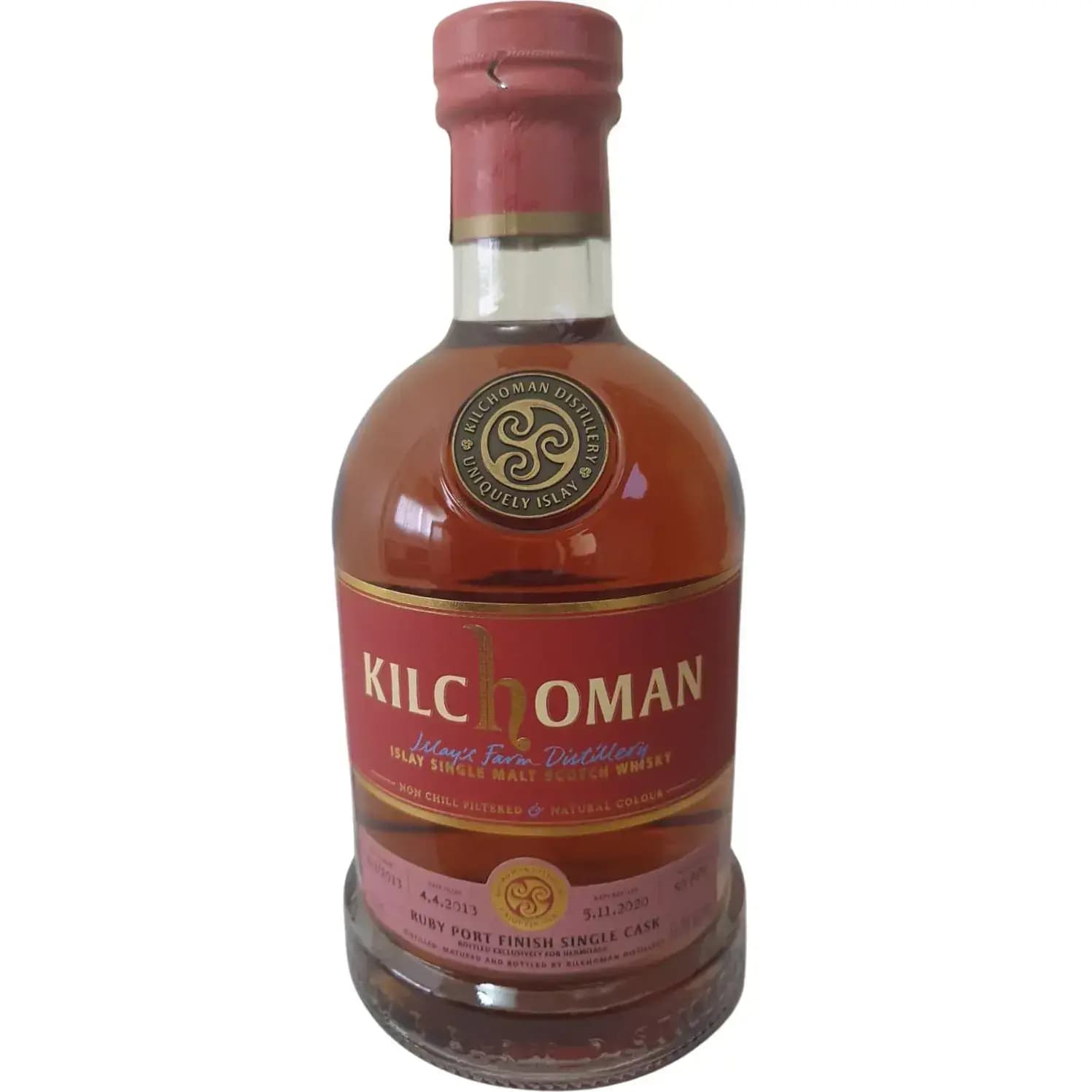 Kilchoman 2013 Ruby Port Finish Single Cask Nr.213/2013