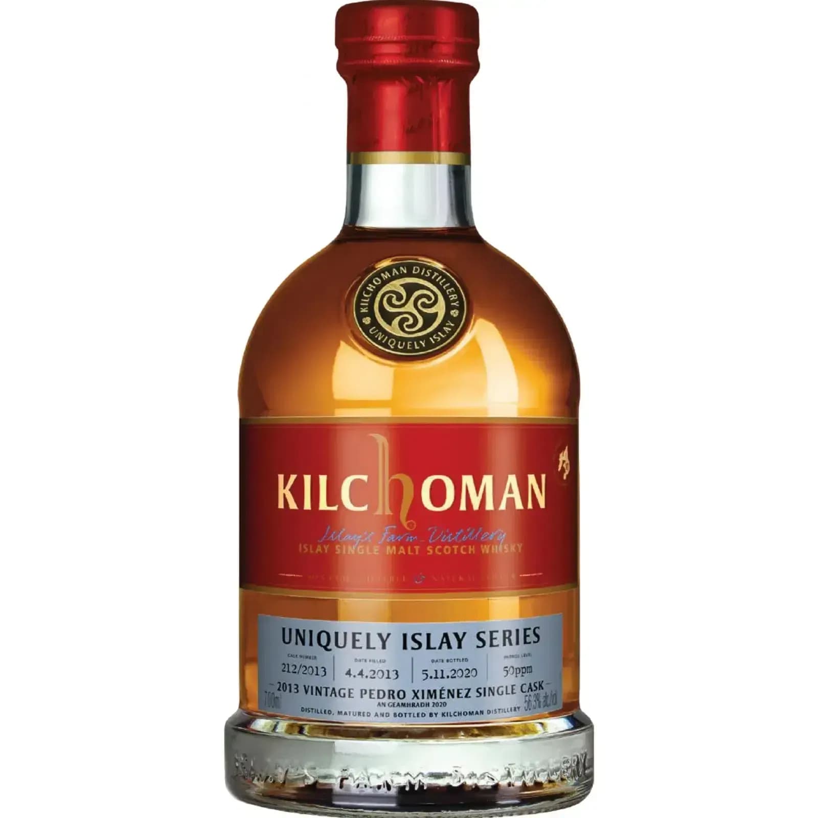 Kilchoman 2013 Uniquely Islay Series - An Geamhradh Cask Nr.212/2013
