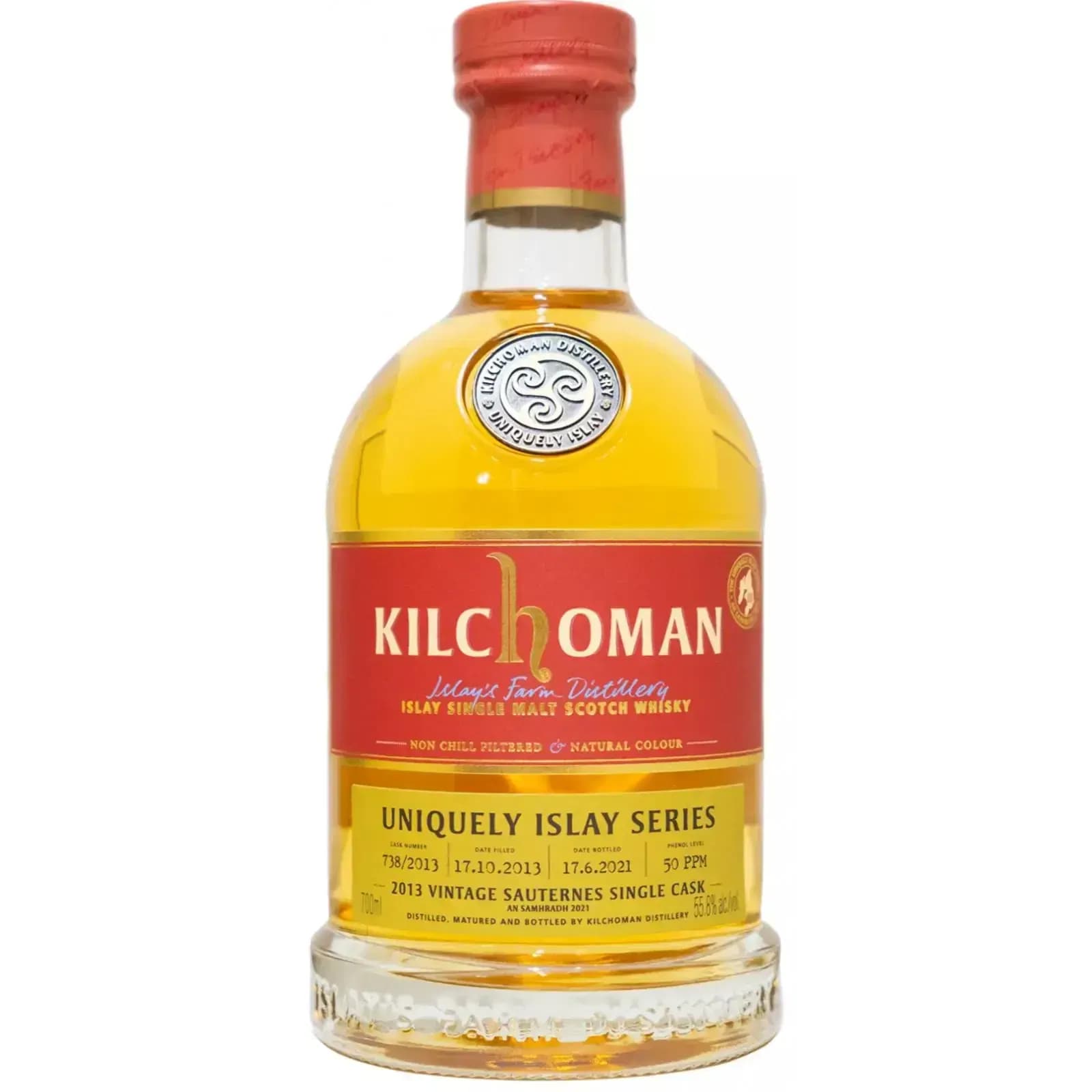 Kilchoman 2013 Uniquely Islay Series - An Samhradh Cask Nr.738/2013