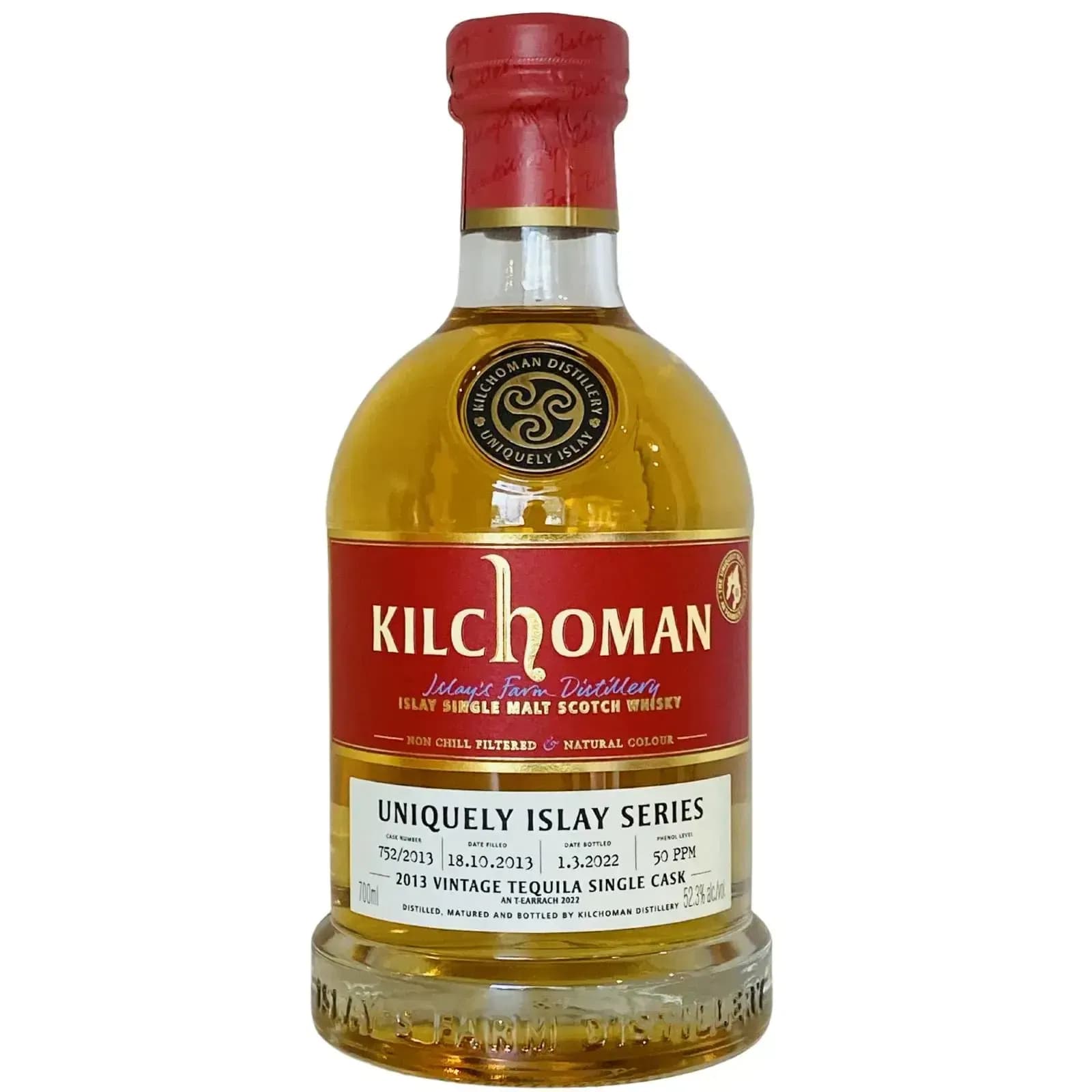 Kilchoman 2013 Uniquely Islay Series - An T-Earrach 2022 Cask Nr.752/2013
