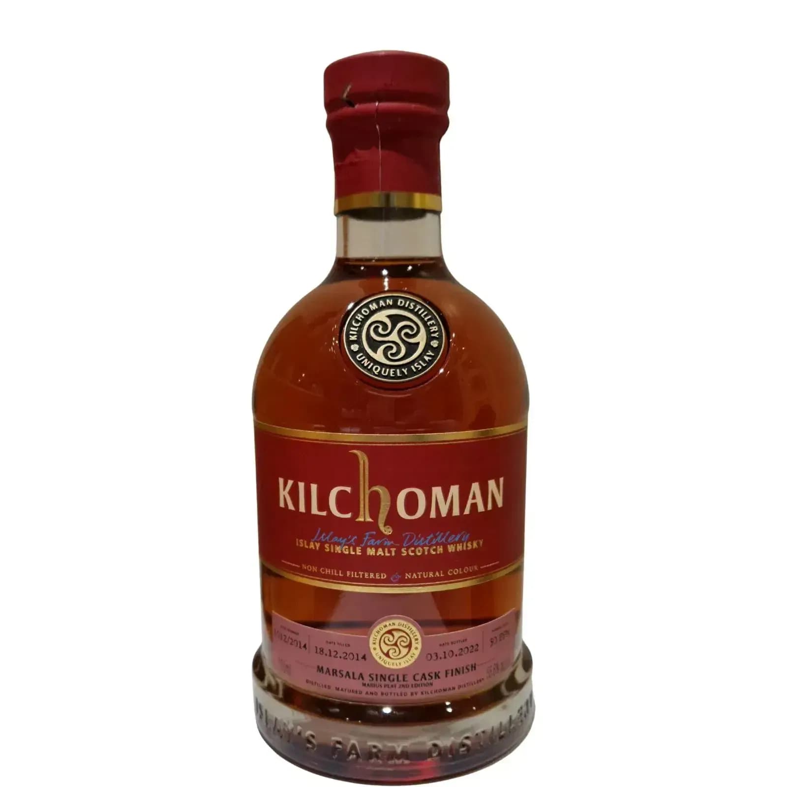 Kilchoman 2014 Marsala Single Cask Finish Cask Nr.1012/2014