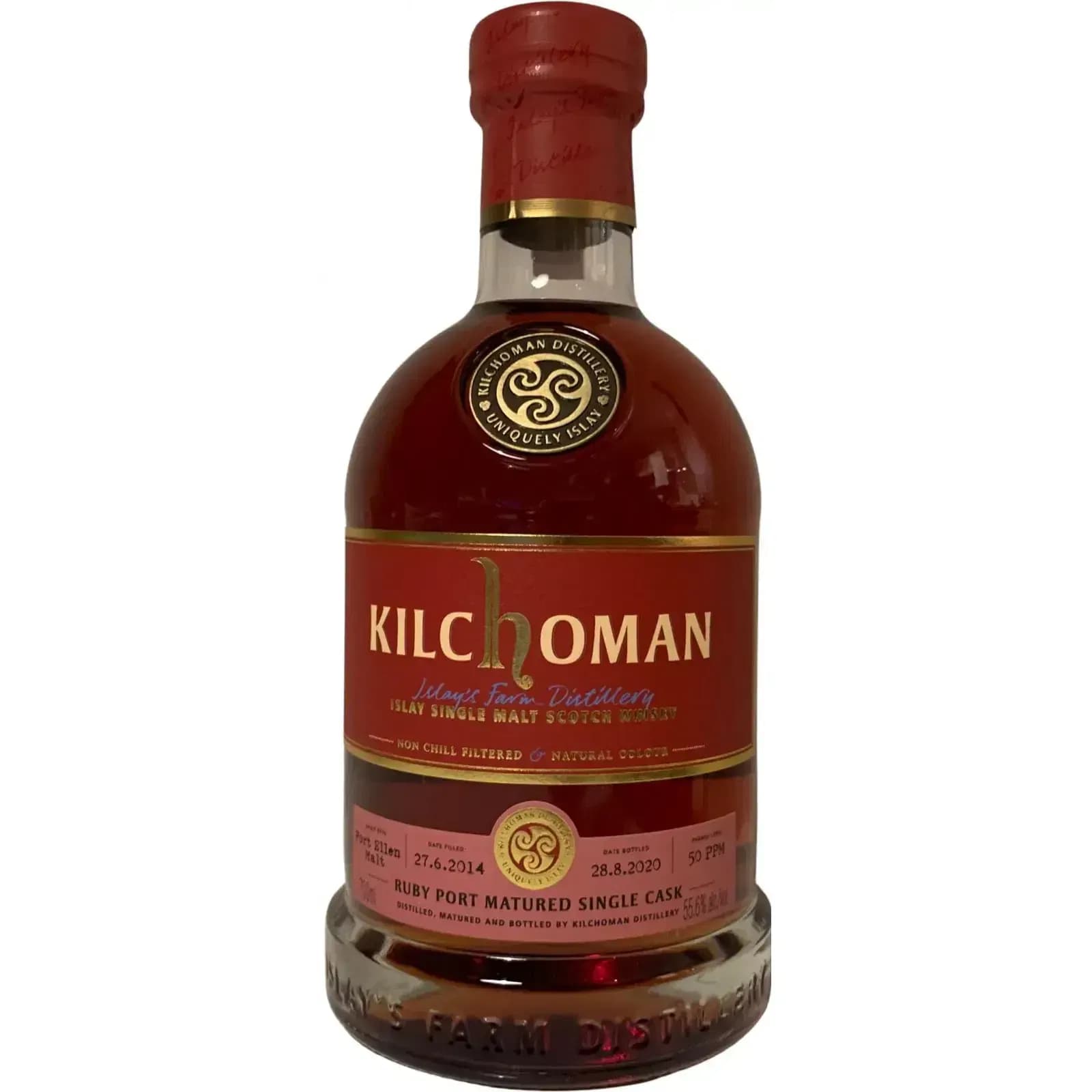 Kilchoman 2014 Ruby Port Matured Single Cask