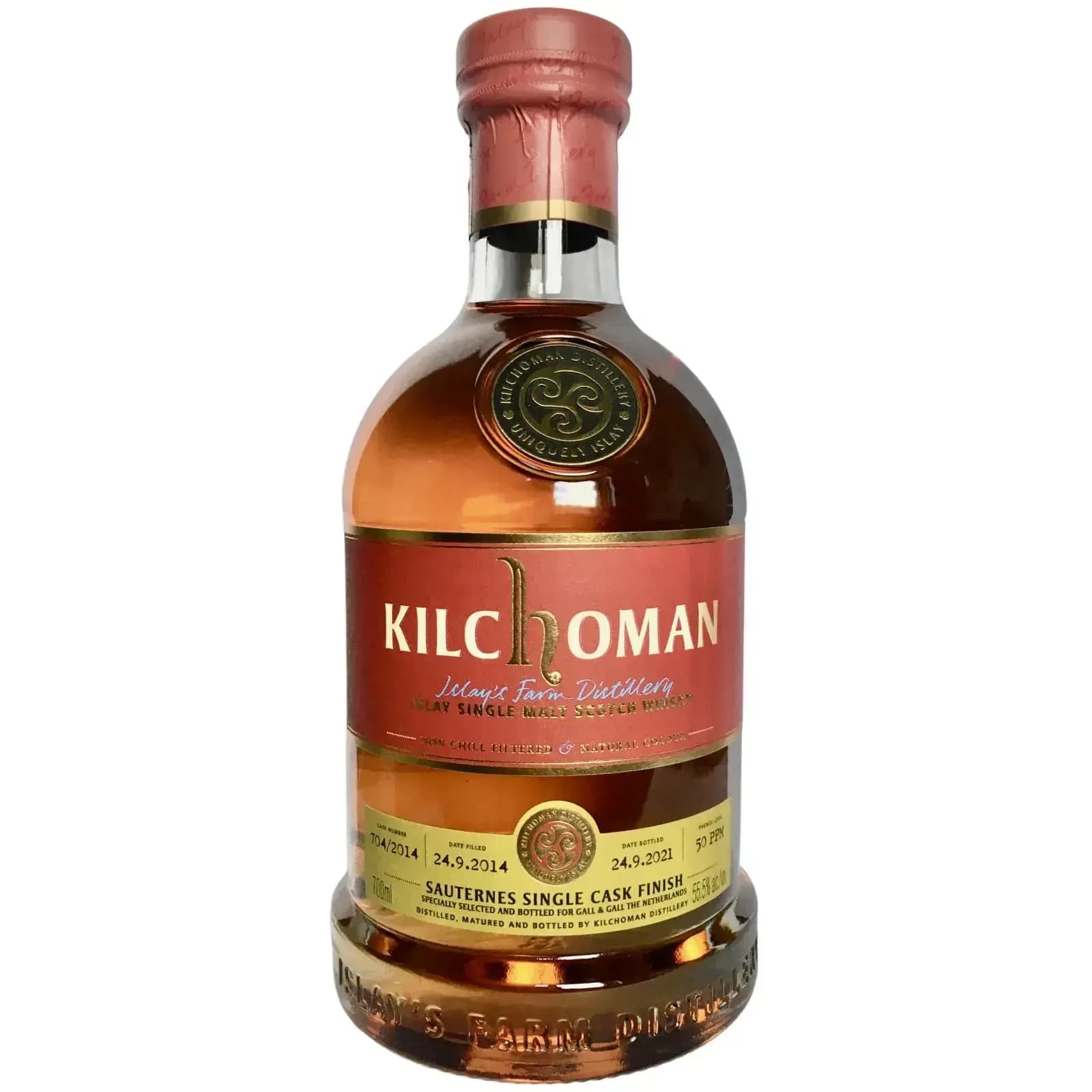 Kilchoman 2014 Sauternes Single Cask Nr.704/2014