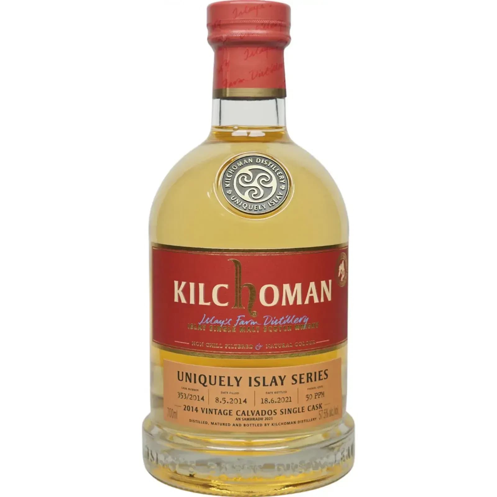 Kilchoman 2014 Uniquely Islay Series - An Samhradh Cask Nr.353/2014