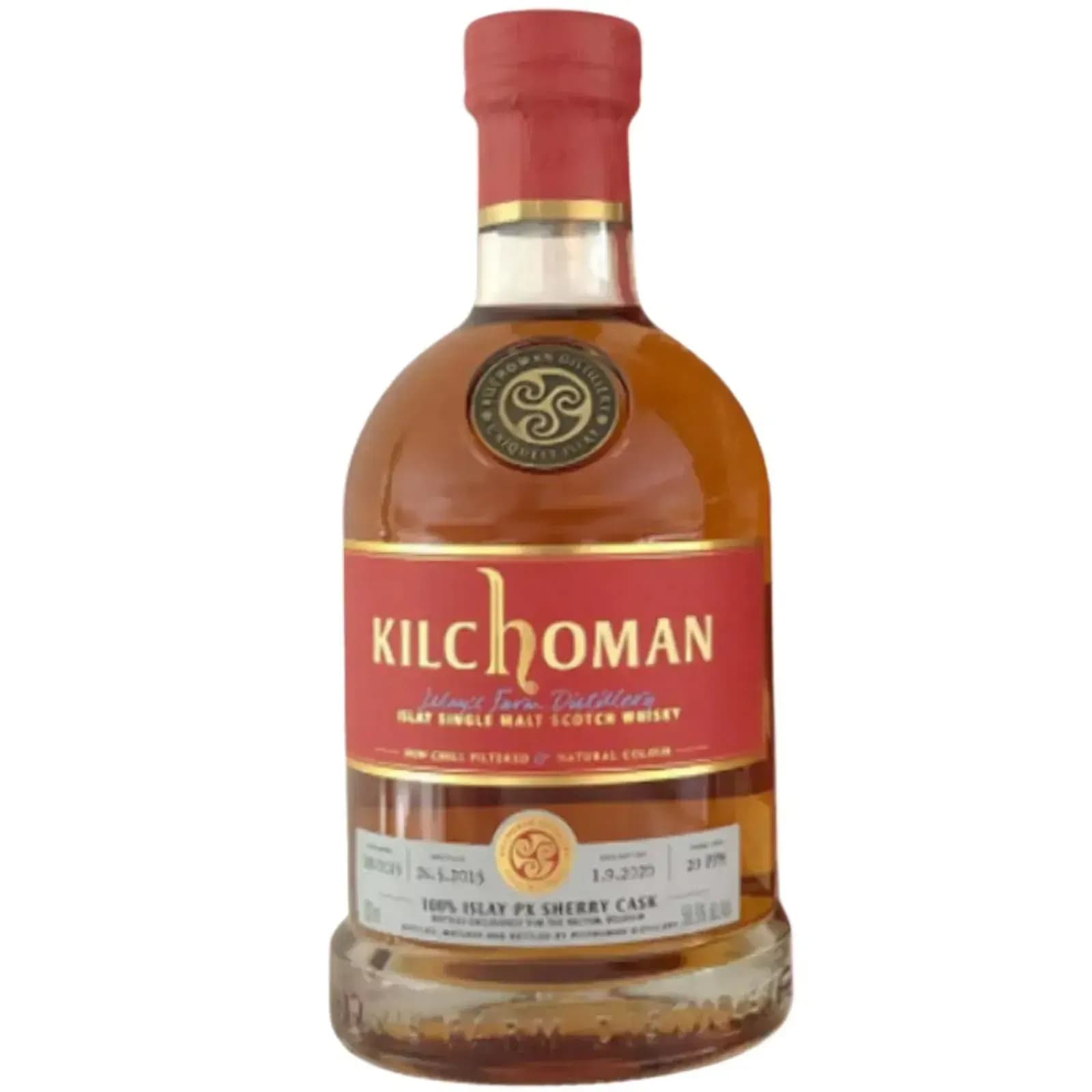 Kilchoman 2015 100% Islay Px Sherry Cask Nr.318/2015