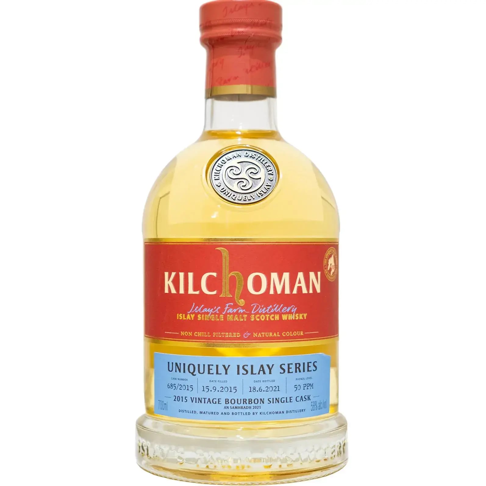 Kilchoman 2015 Uniquely Islay Series - An Samhradh Cask Nr.685/2015