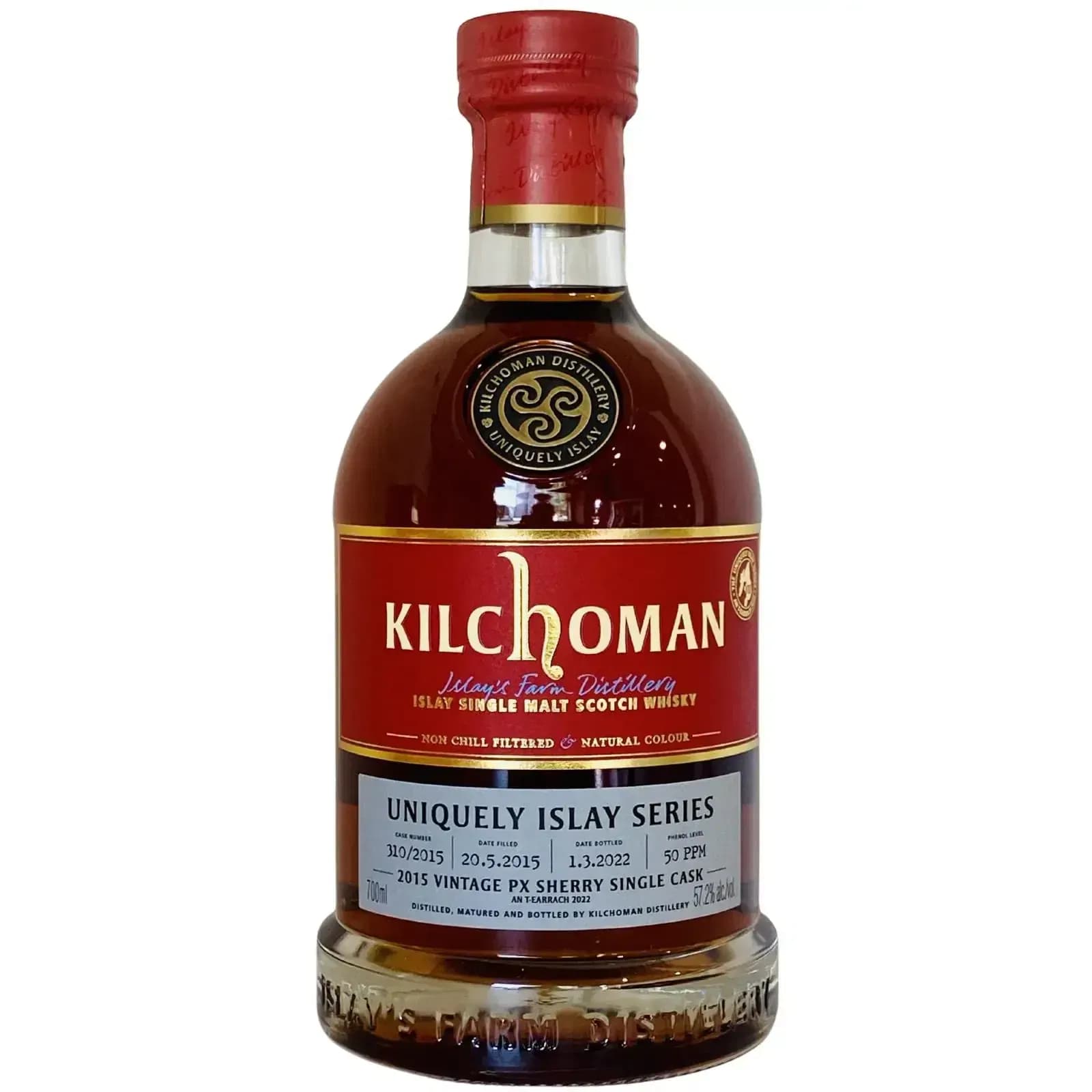 Kilchoman 2015 Uniquely Islay Series - An T-Earrach 2022 Cask Nr.310/2015