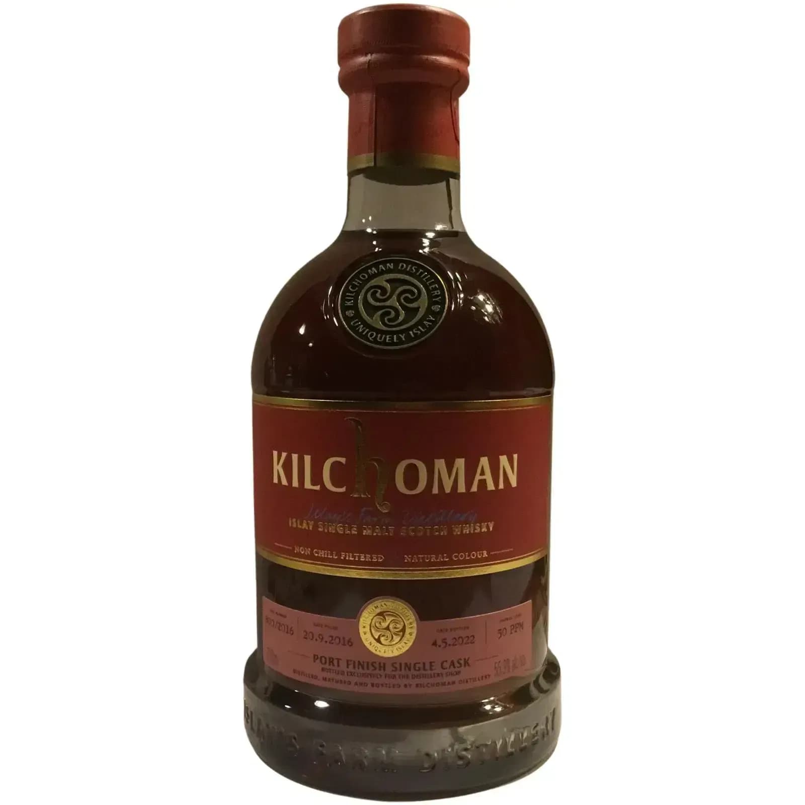 Kilchoman 2016 Single Cask Nr.800/2016