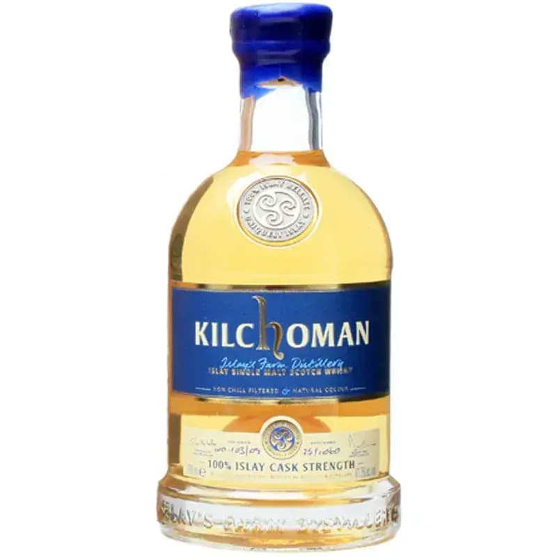 Kilchoman 3 Years Old 100% Islay Inaugural Release Strength Cask Nr.100 - 103/08