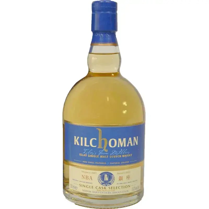 Kilchoman 3 Years Old 2007 Single Cask For Ginza Nba Nr.348/06
