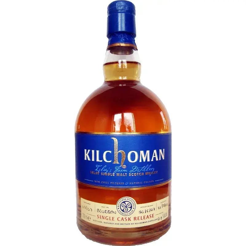 Kilchoman 3 Years Old 2007 Single Cask For The Swedish Whisky Society Nr.117/07