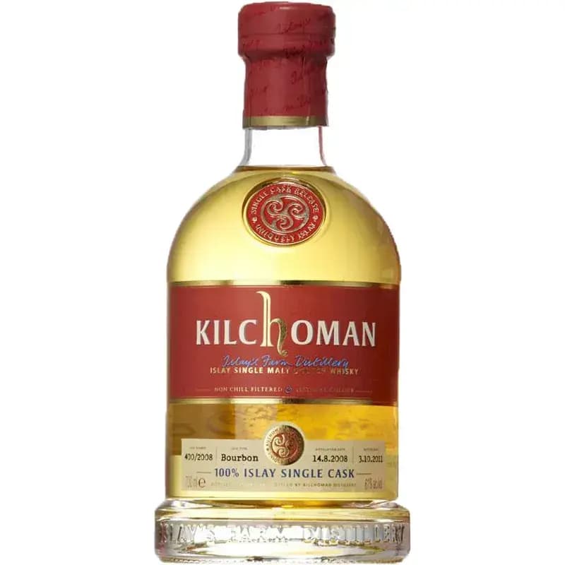 Kilchoman 3 Years Old 2008 Single Cask For Denmark Nr.400/2008