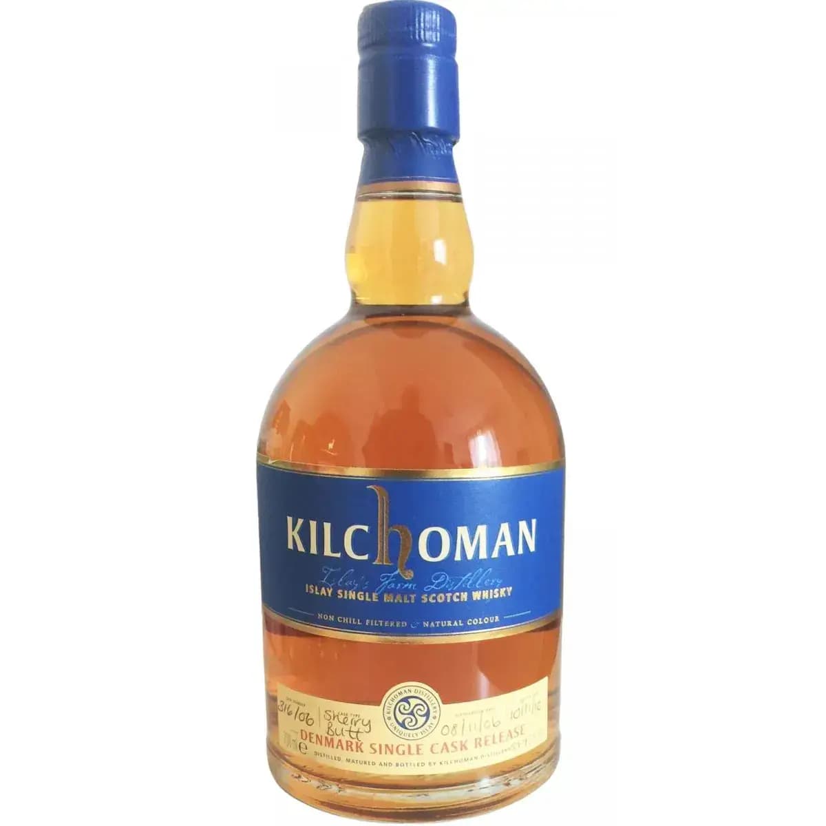 Kilchoman 4 Years Old 2006 Denmark Single Cask Release Nr.316/06
