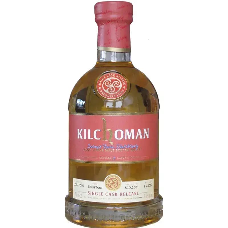 Kilchoman 4 Years Old 2007 Single Cask For Distillery Shop Nr.328/2007