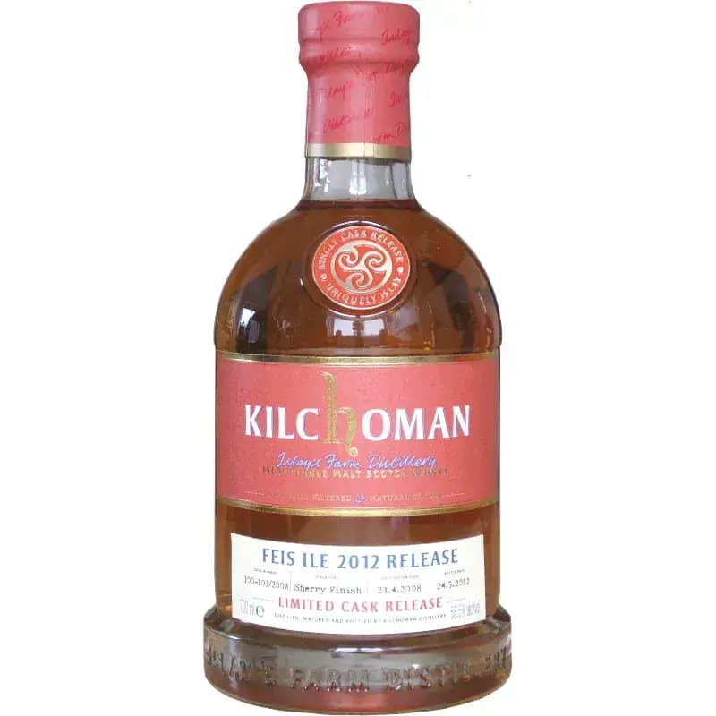 Kilchoman 4 Years Old 2008 Feis Ile 2012 Release Nr.100 - 103/2008