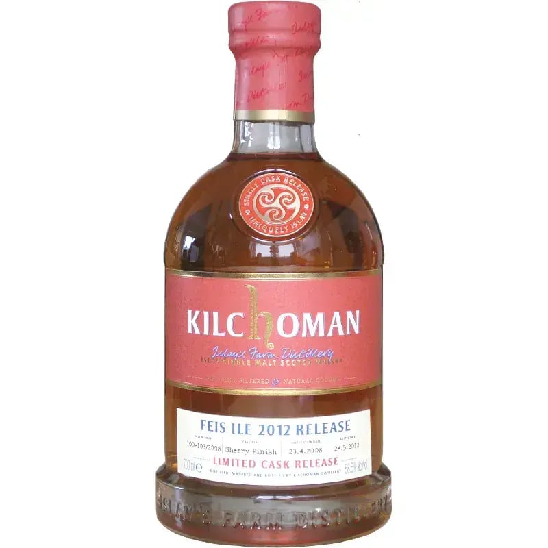 Kilchoman 4 Years Old 2008 Feis Ile 2012 Release Nr.100 - 103/2008