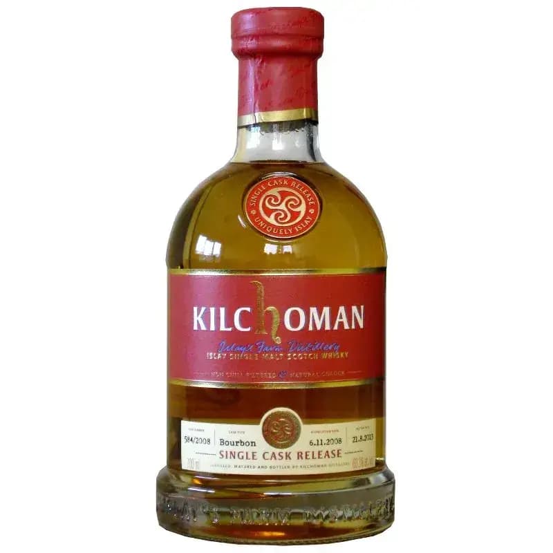 Kilchoman 4 Years Old 2008 Single Cask For Distillery Shop Nr.584/2008