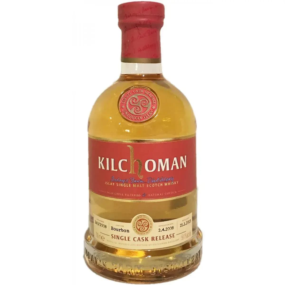 Kilchoman 4 Years Old 2008 Single Cask For Isetan Nr.163/2008