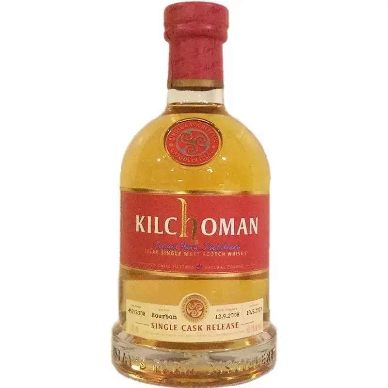 Kilchoman 4 Years Old 2008 Single Cask For Whisk-E Ltd. Nr.452/2008