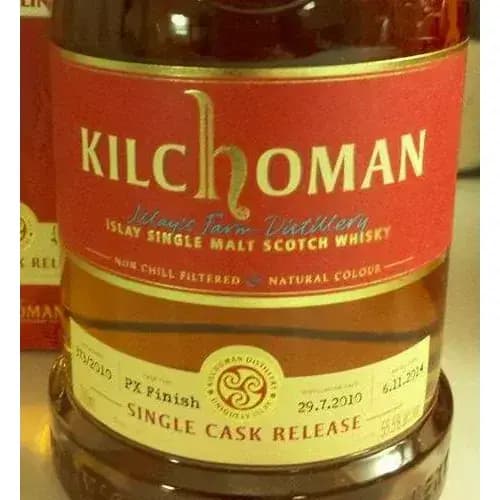 Kilchoman 4 Years Old 2010 Single Cask For Viking Line Nr.373/2010