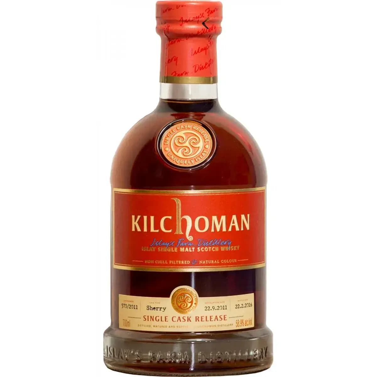 Kilchoman 4 Years Old 2011 Potstill Edition Nr.570/2011